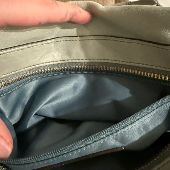 rare 2008 coach Hampton Lindsay mineral green purse - Picture 8 of 8